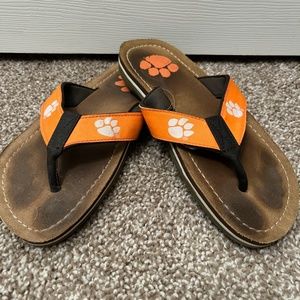 Clemson Flip Flops